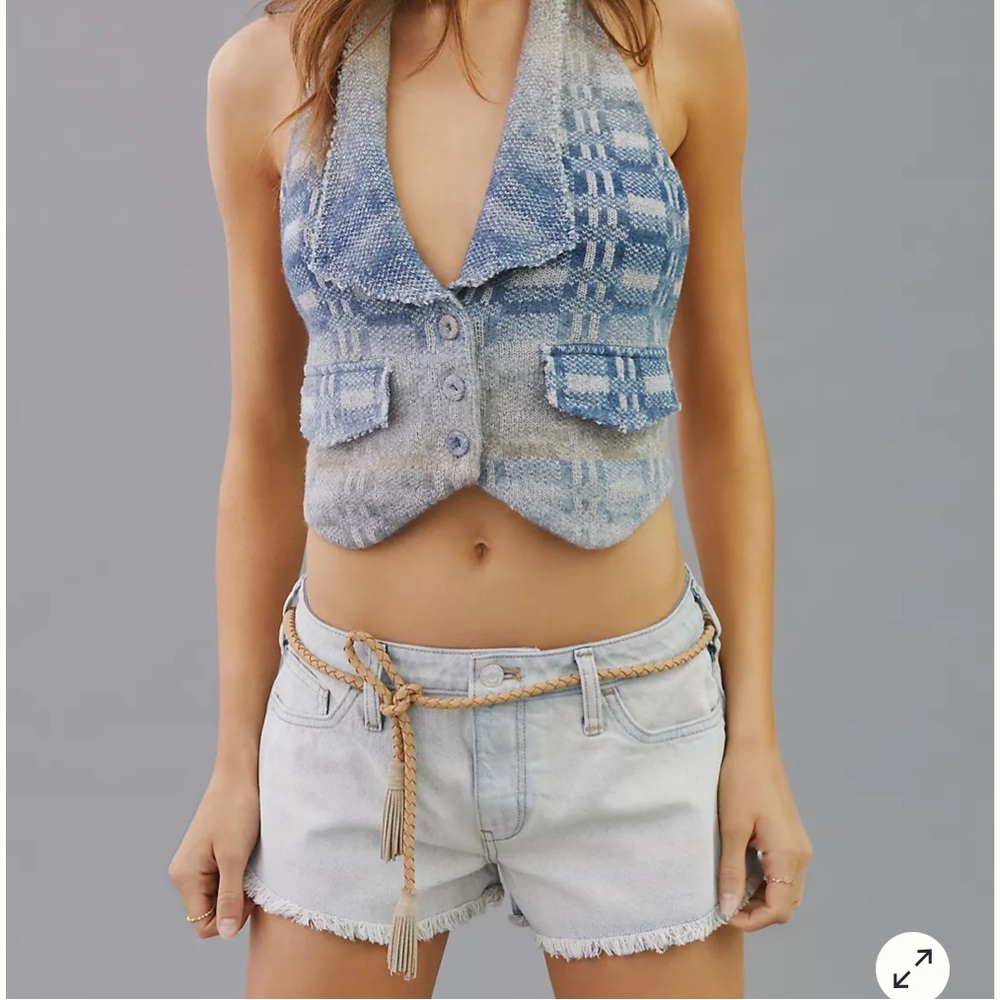 New Anthropologie Pilcro Denim Micro Shorts